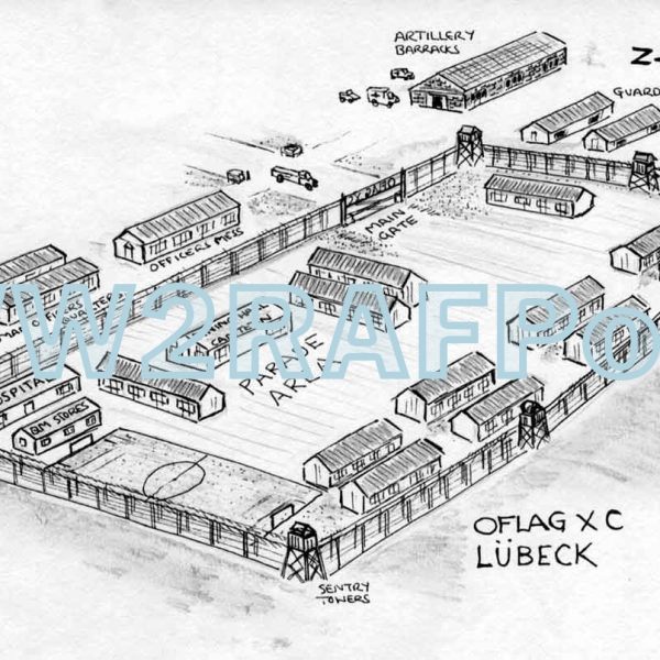Map of Oflag XC Lübeck - LU003